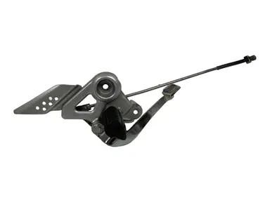 Gebrauchte Pedana pilota DX Honda CBF 125cc 2009 Nero — echtes Foto 8