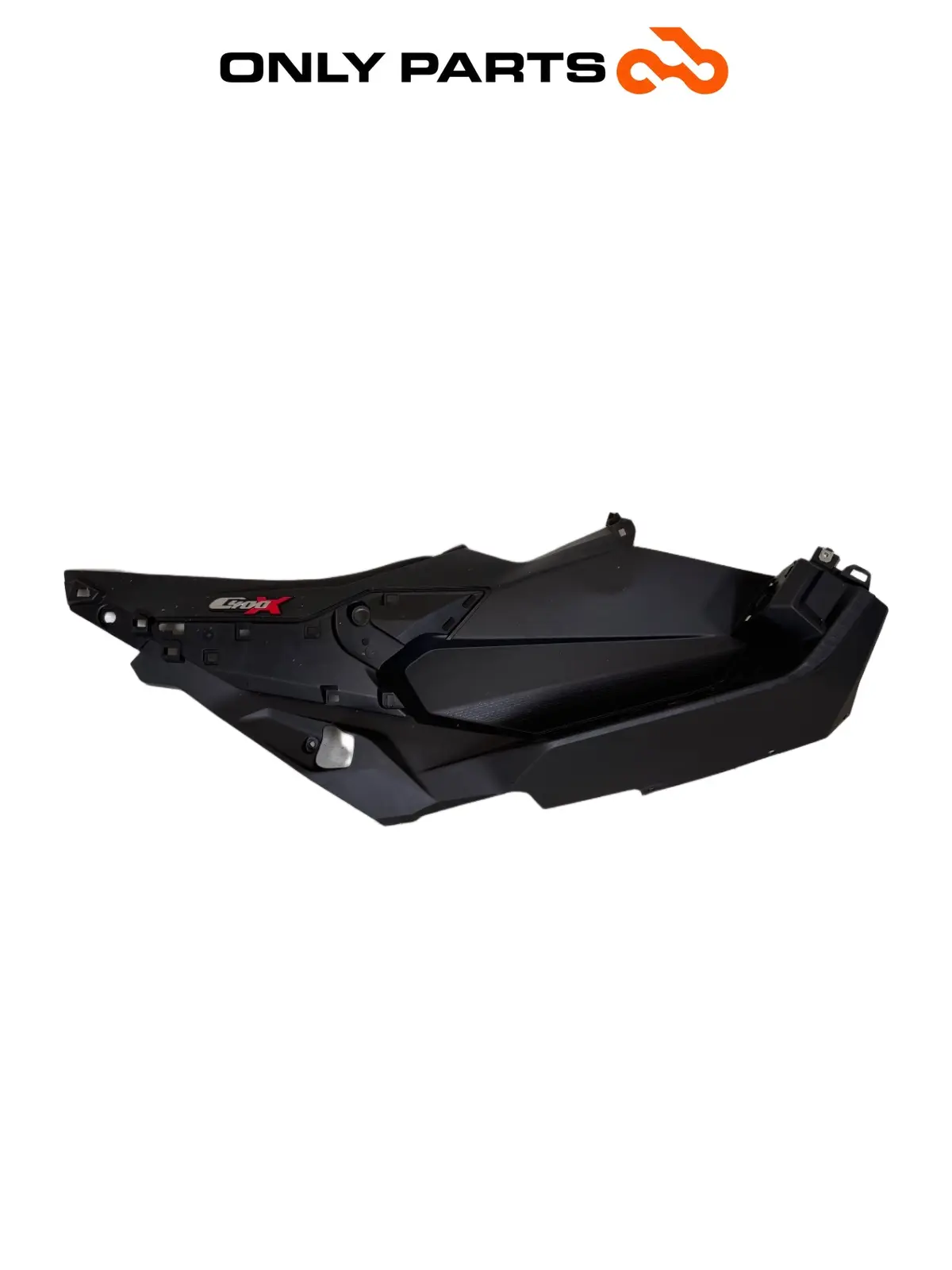 Gebrauchte Pedana poggiapiedi destra BMW C 400 X 400cc 2020 Blu — echtes Foto 1