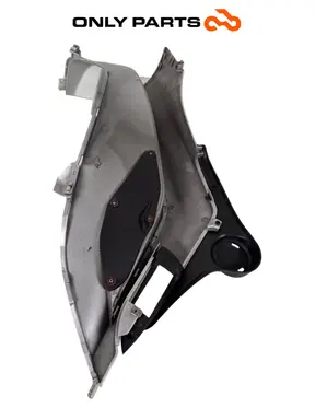 Gebrauchte Pedana poggiapiedi sinistra Piaggio Mp3 Yourban 300cc 2013 Bianco — echtes Foto 5
