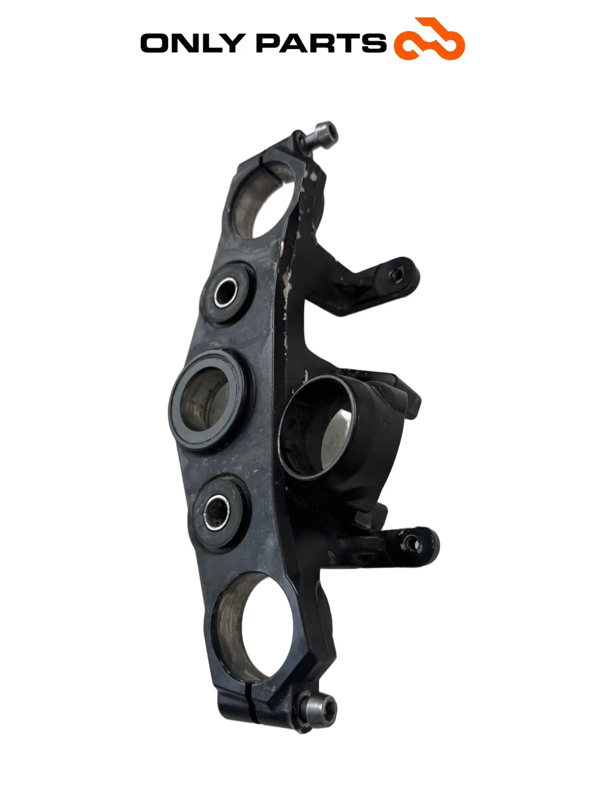 Used Piastra forcella superiore Kawasaki Z 750cc 2004 Nera — real photo 5