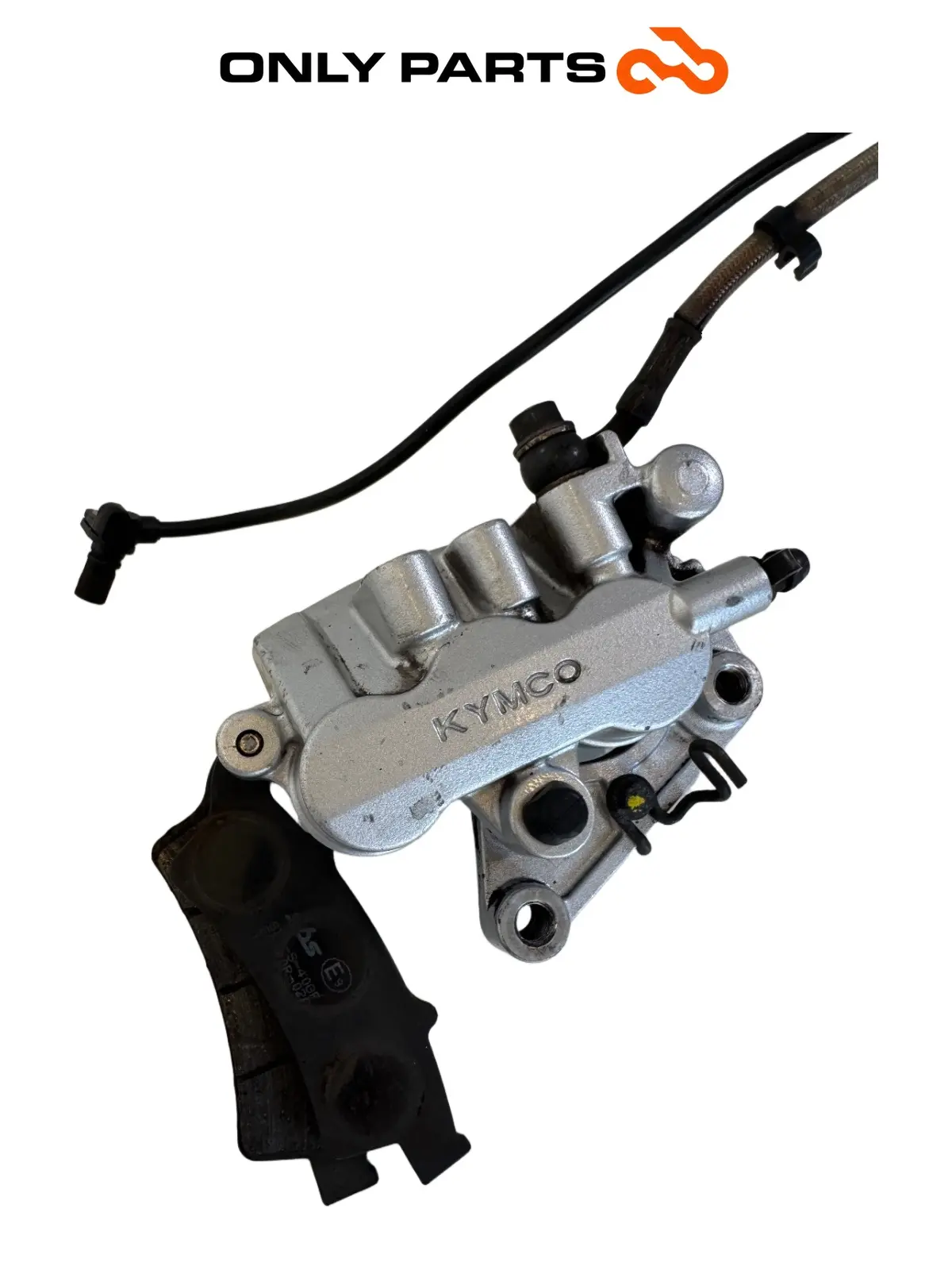 Pinza de freno delantera con sensor ABS Bosch Kymco People GTi 300 Kymco People GTi 300cc 2014 Bianco de segunda mano — foto real 11