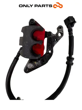 Gebrauchte Pinza freno anteriore Honda CB 500 F 500cc 2014 Nero — echtes Foto 6