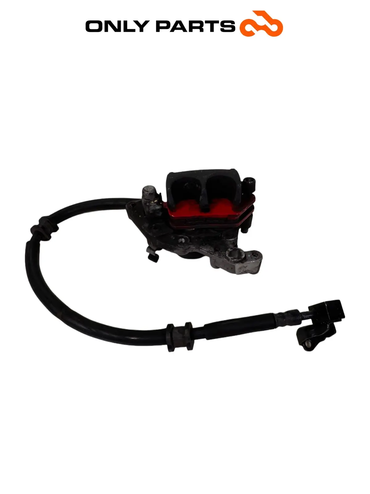 Gebrauchte Pinza freno anteriore Honda CB 500 F 500cc 2014 Nero — echtes Foto 9