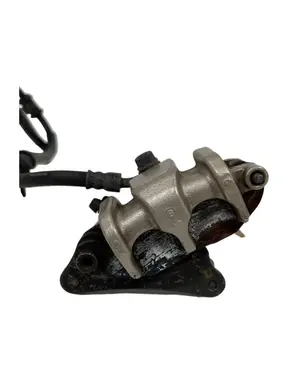 Gebrauchte Pinza freno anteriore Honda CBF 125cc 2009 Nero — echtes Foto 4