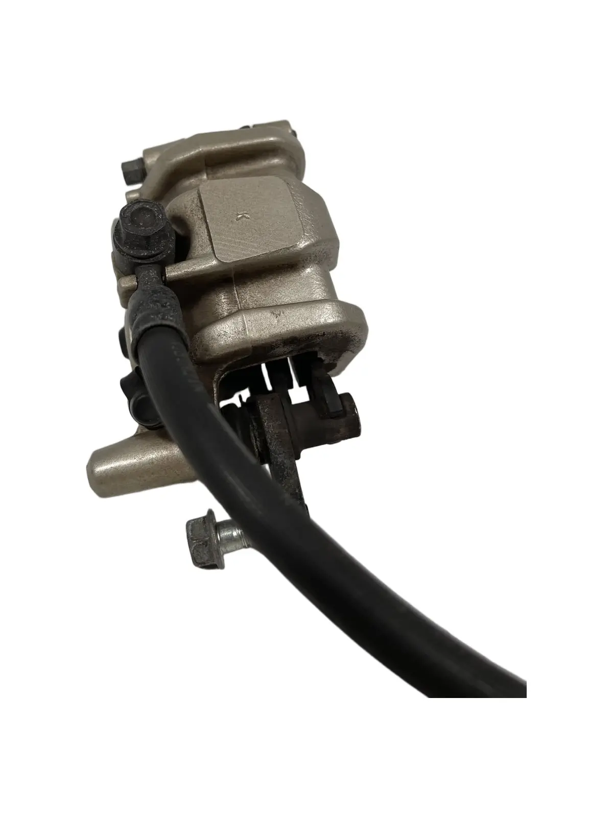 Gebrauchte Pinza freno anteriore Honda CBF 125cc 2009 Nero — echtes Foto 5