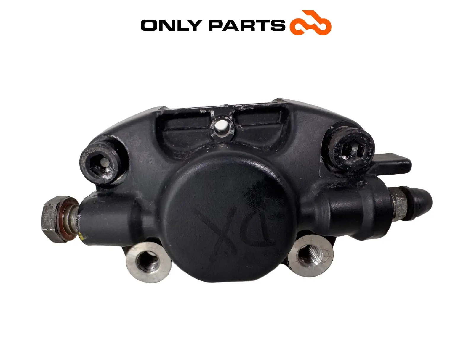 Gebrauchte Pinza freno anteriore DX Piaggio Mp3 Yourban 300cc 2013 Bianco — echtes Foto 2