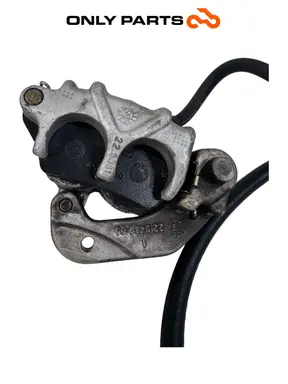 Gebrauchte pinza freno anteriore + tubo freno Mbk Skyliner  125cc 1999 Blu — echtes Foto 10