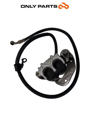 Gebrauchte pinza freno anteriore + tubo freno Mbk Skyliner  125cc 1999 Blu — echtes Foto 7