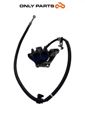 Gebrauchte Pinza freno anteriore Yamaha X-max 125cc 2014 Grigio opaco — echtes Foto 5