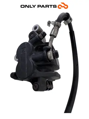Gebrauchte Pinza freno anteriore Yamaha X-max 125cc 2014 Grigio opaco — echtes Foto 8