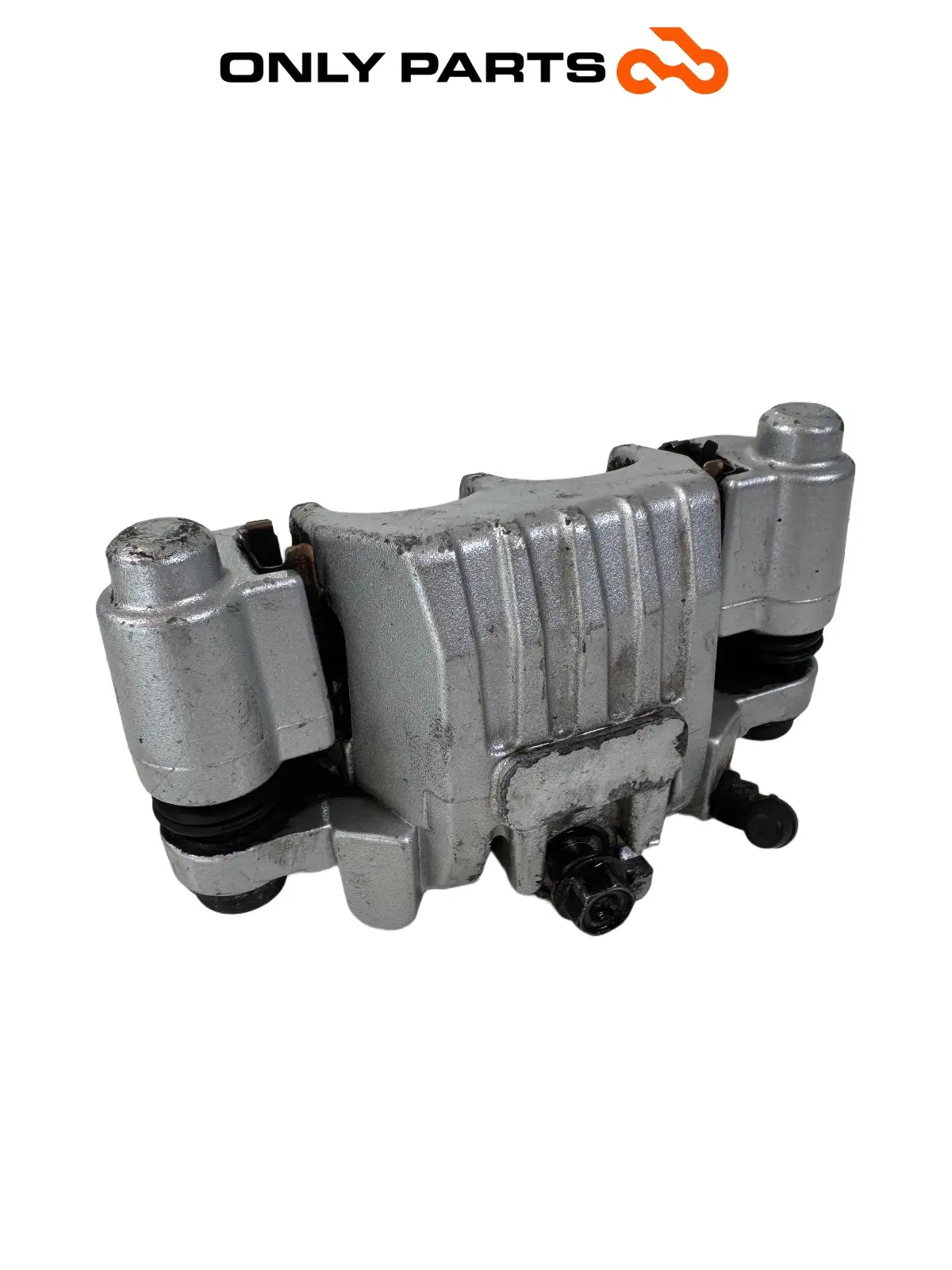 Gebrauchte Bremssattel hinten mit Halter und Belägen Kymco People GTi 300 2014 Kymco People GTi 300cc 2014 Bianco — echtes Foto 10