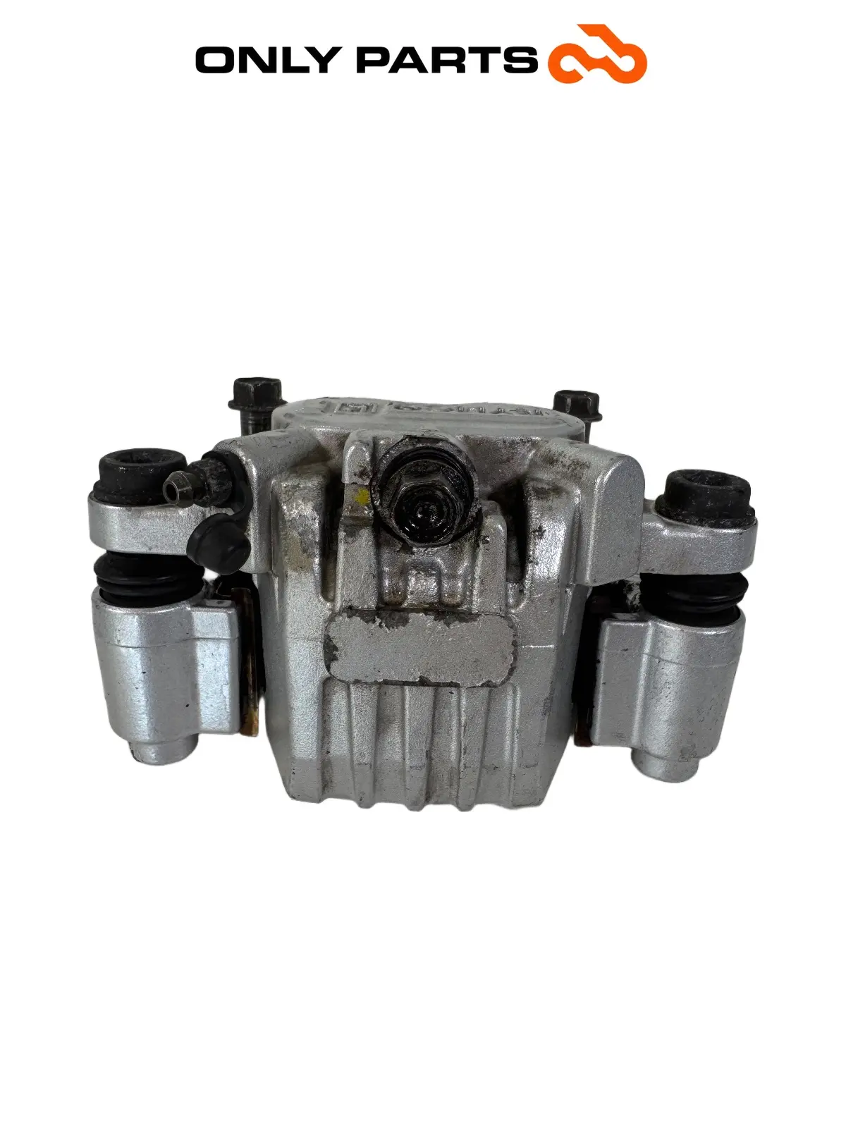 Gebrauchte Bremssattel hinten mit Halter und Belägen Kymco People GTi 300 2014 Kymco People GTi 300cc 2014 Bianco — echtes Foto 6