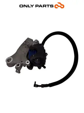 Gebrauchte Pinza freno posteriore Honda CB 500 F 500cc 2014 Nero — echtes Foto 8