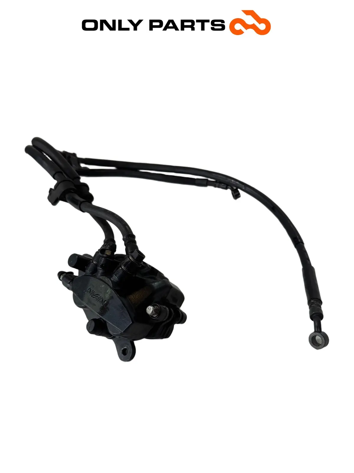 Gebrauchte Pinza freno posteriore + staffa e tubi Honda PCX 125cc 2011 Grigio — echtes Foto 1