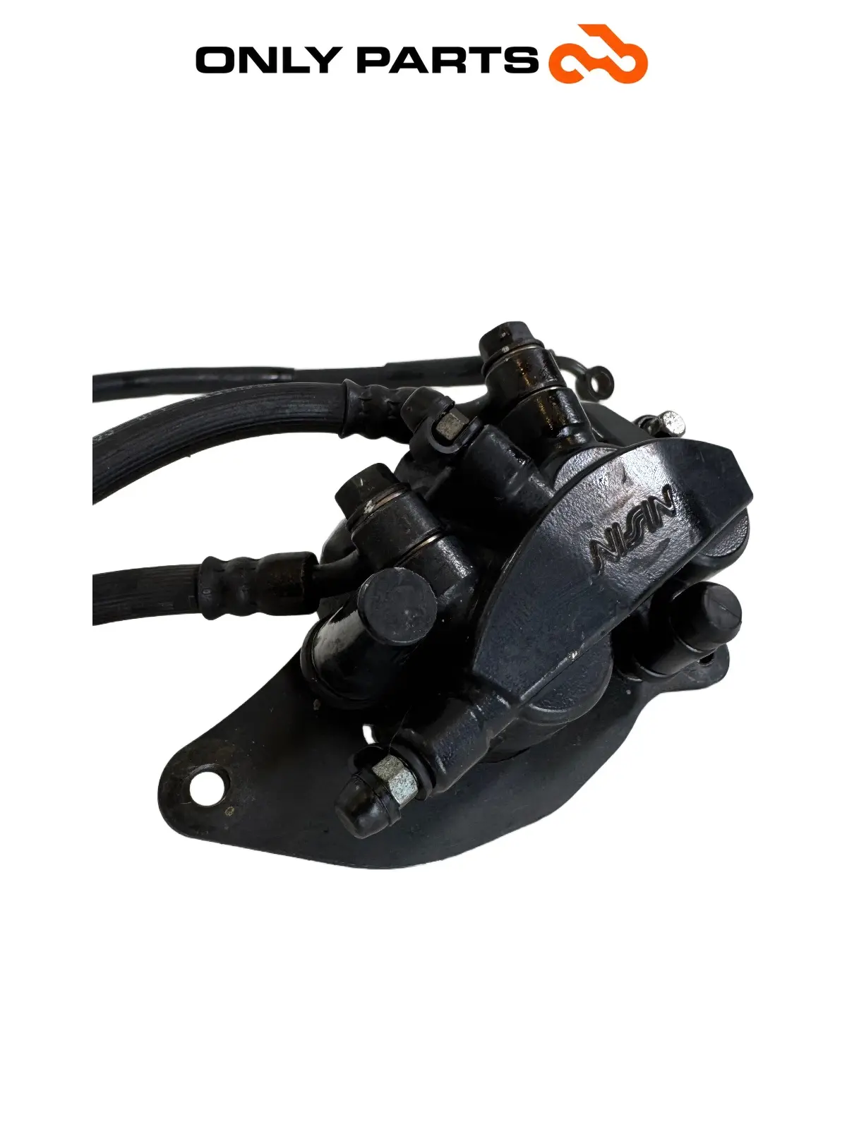 Gebrauchte Pinza freno posteriore + staffa e tubi Honda PCX 125cc 2011 Grigio — echtes Foto 6