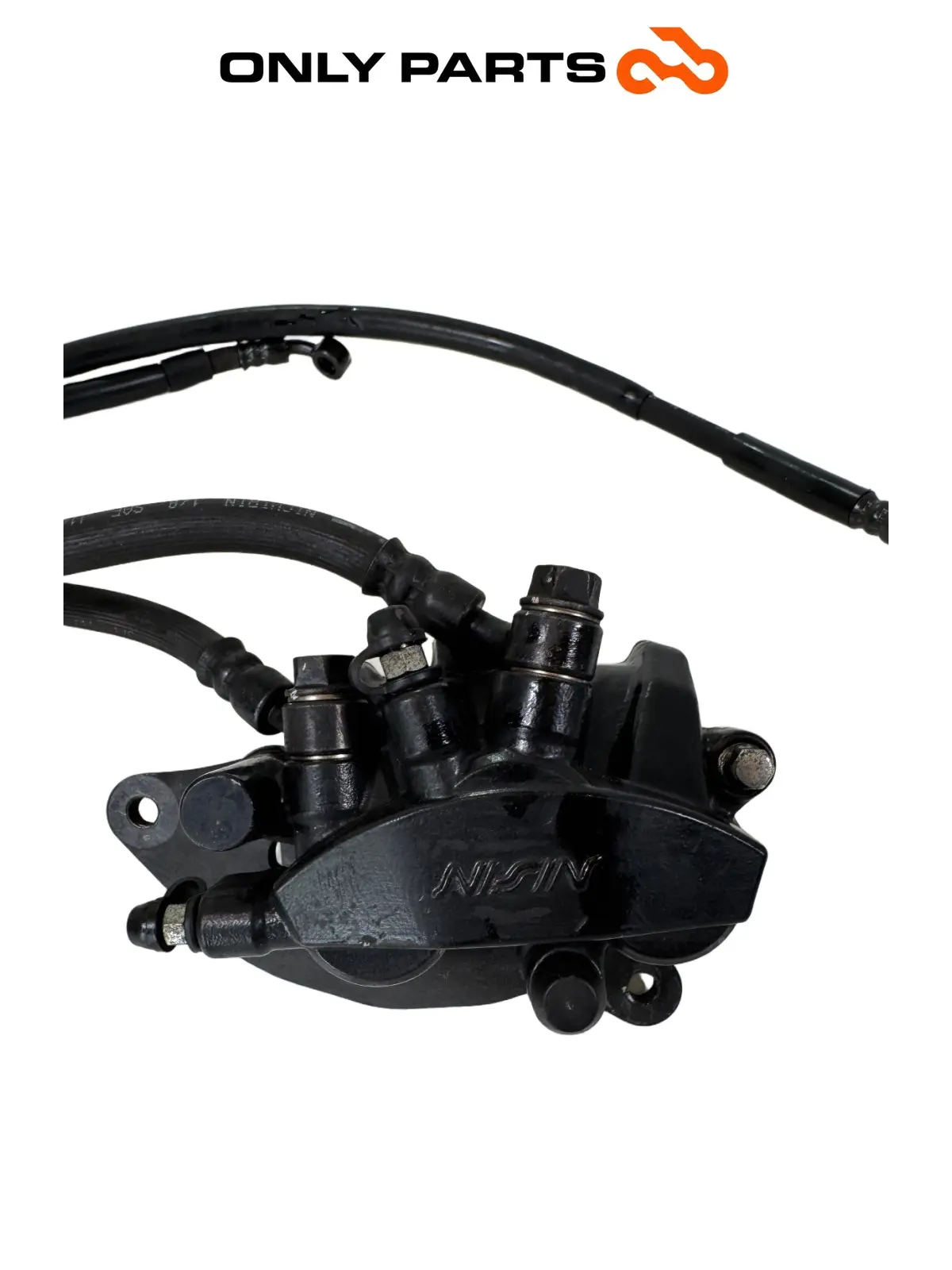Gebrauchte Pinza freno posteriore + staffa e tubi Honda PCX 125cc 2011 Grigio — echtes Foto 7