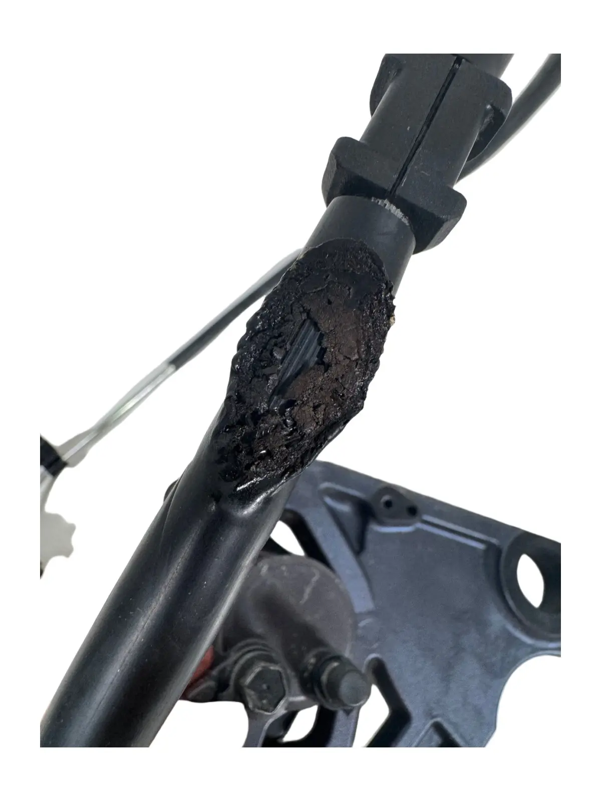Gebrauchte Pinza freno posteriore Yamaha T-Max 560cc 2021 Antracite — echtes Foto 11