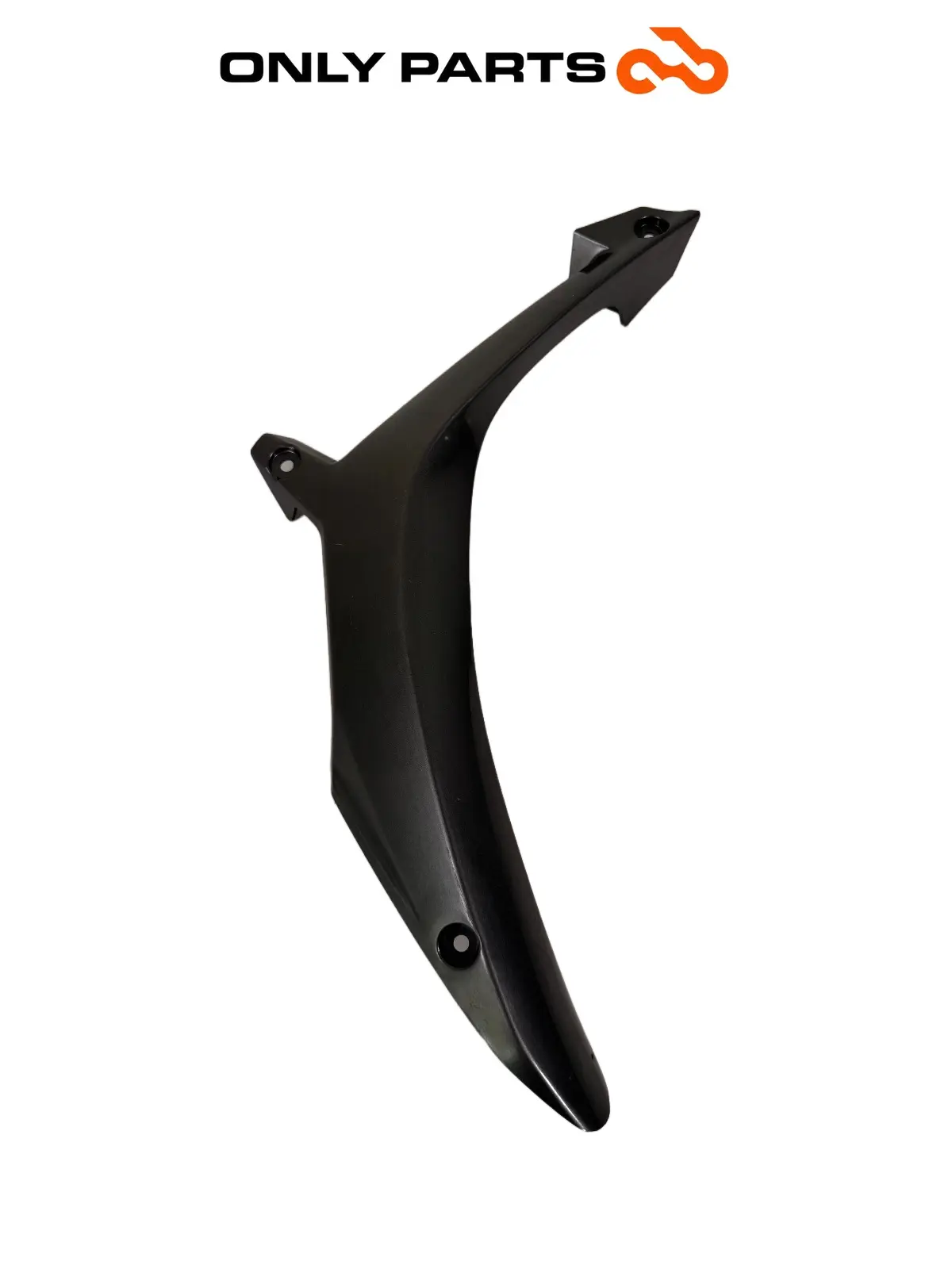 Plastica anteriore inferiore SX Quadro 350 S 2013 Nero usato — foto reale 2