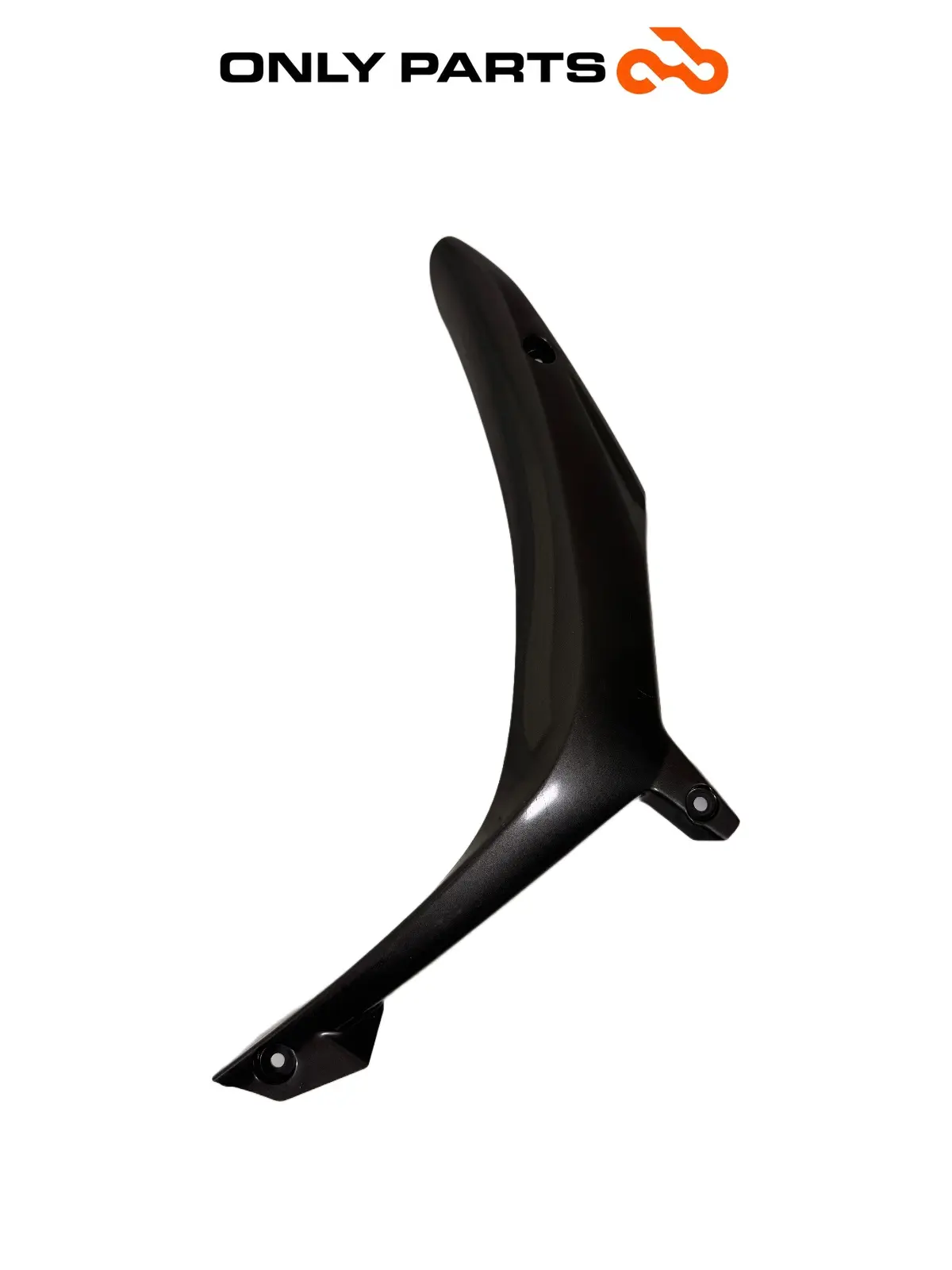 Plastica anteriore inferiore SX Quadro 350 S 2013 Nero usato — foto reale 4