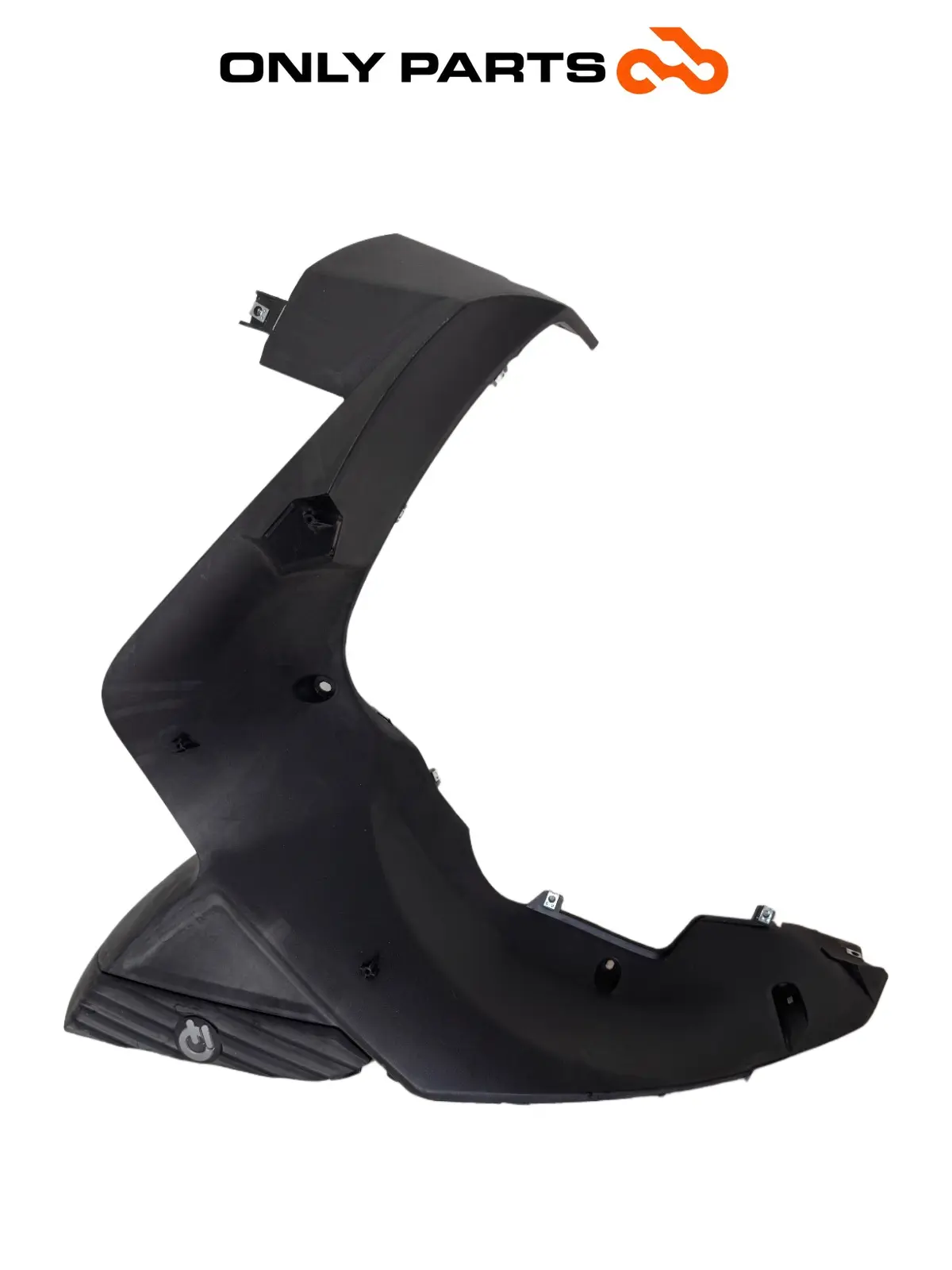 Plastica anteriore SX Quadro 350 S 2013 Nero usato — foto reale 7