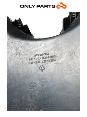 Gebrauchte Plastica copertura centrale Kymco People S 300cc 2021 Grigio — echtes Foto 8