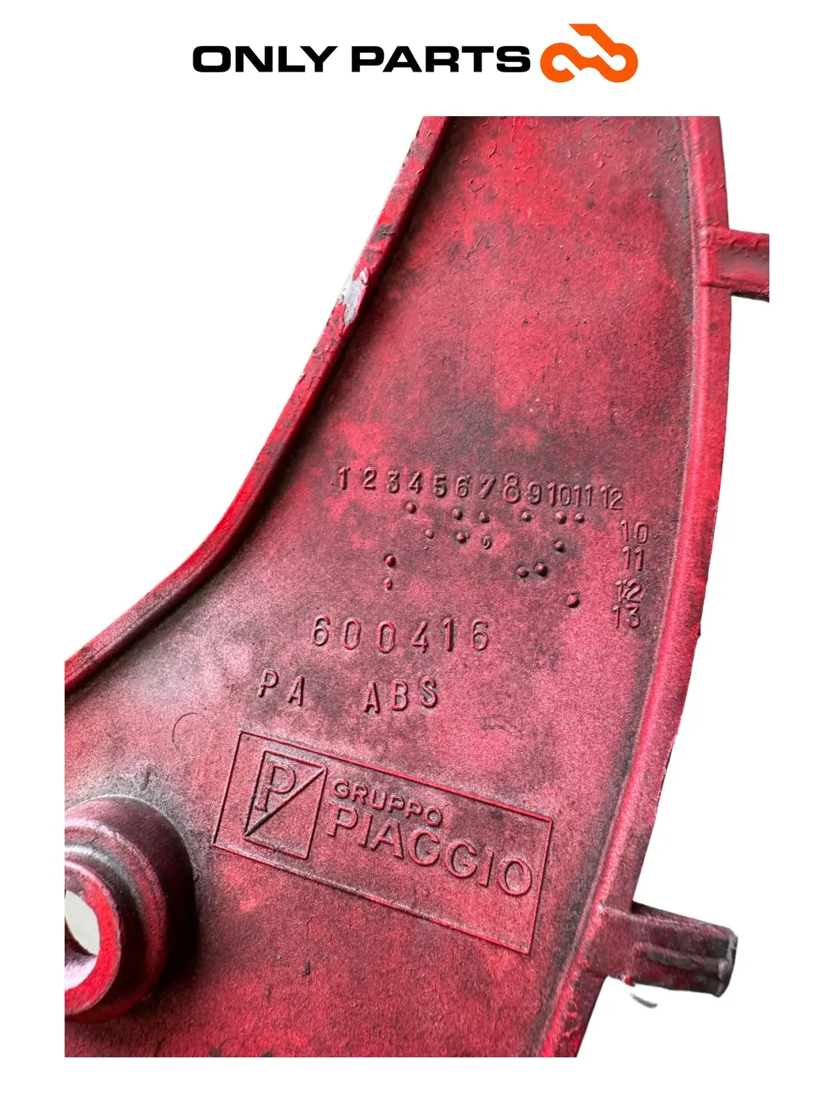 Gebrauchte Plastica copertura forcella anteriore Piaggio Vespa Lx 150cc — echtes Foto 6