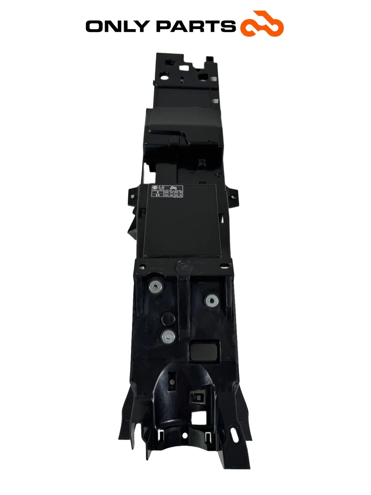 Plastica sottosella / vano batteria Yamaha Tracer 900cc 2019 Nero de segunda mano — foto real 4