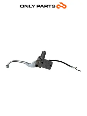 Gebrauchte Pompa freno anteriore destra + leva Kymco People S 300cc 2021 Grigio — echtes Foto 10