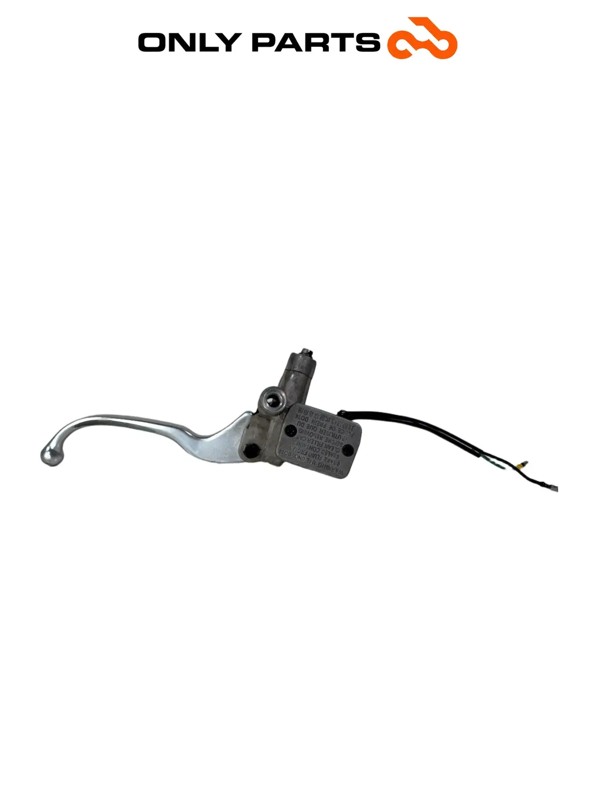 Gebrauchte Pompa freno anteriore destra + leva Kymco People S 300cc 2021 Grigio — echtes Foto 10