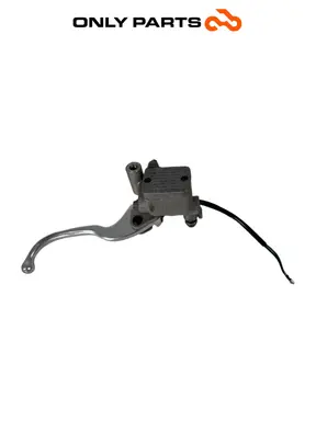Gebrauchte Pompa freno anteriore destra + leva Kymco People S 300cc 2021 Grigio — echtes Foto 3