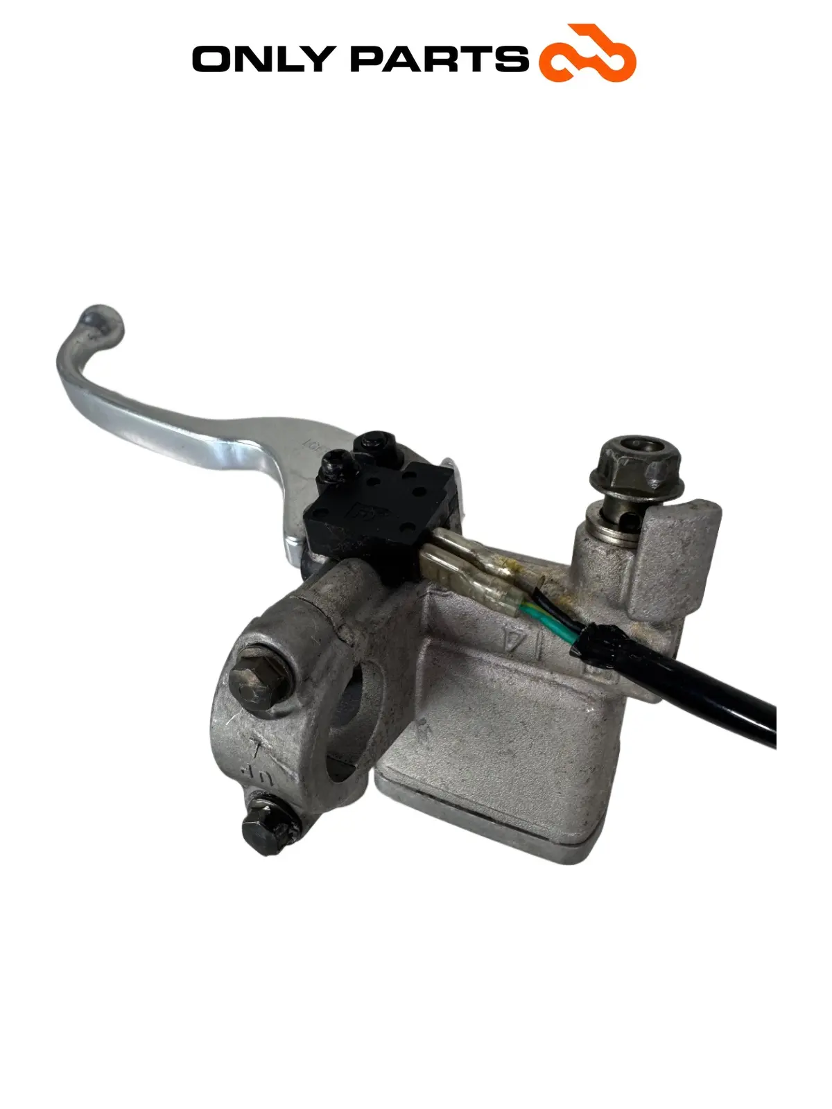 Gebrauchte Pompa freno anteriore destra + leva Kymco People S 300cc 2021 Grigio — echtes Foto 9