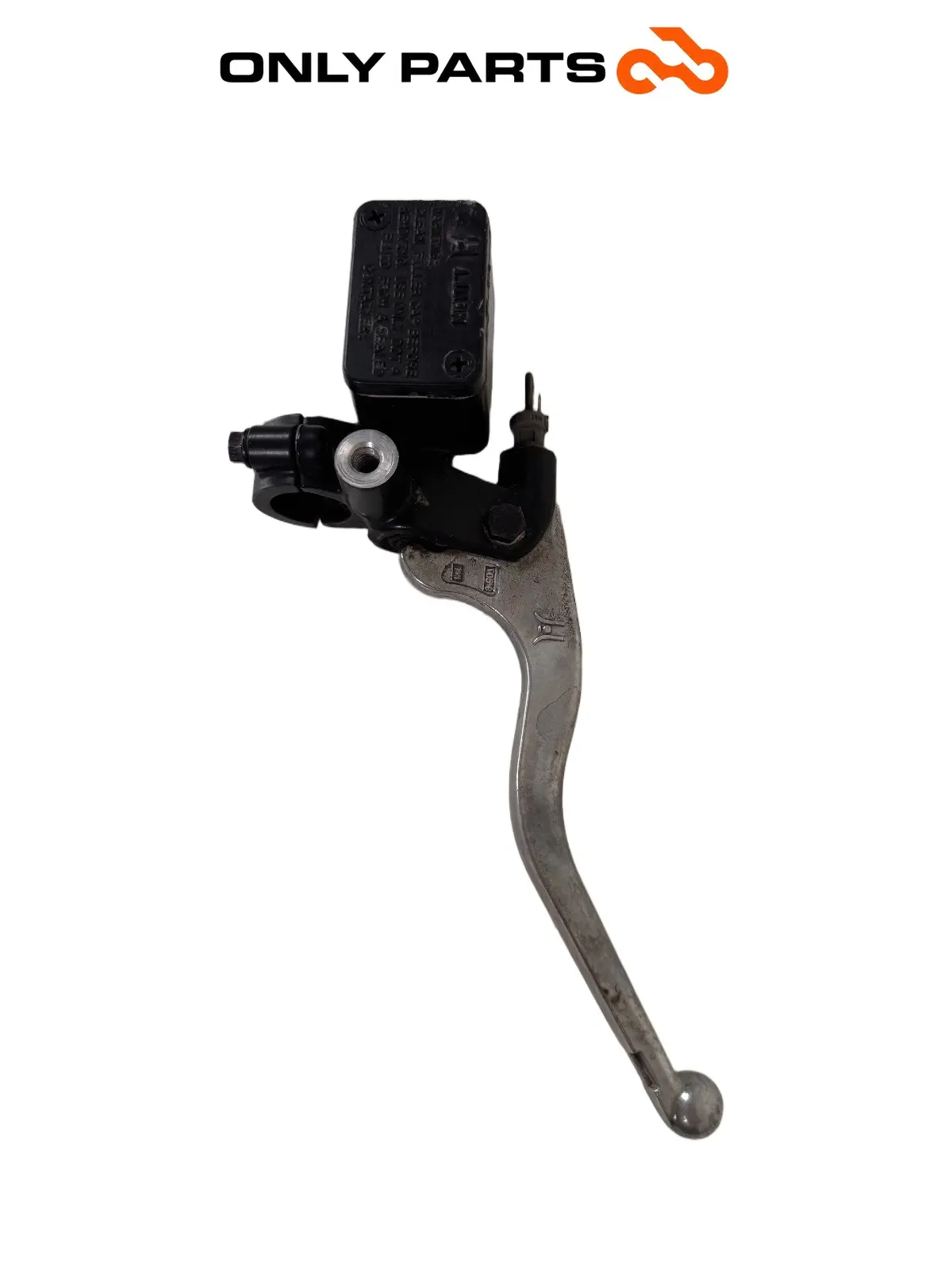 Gebrauchte Pompa freno anteriore destra + leva Quadro 350 S 2013 Nero — echtes Foto 2