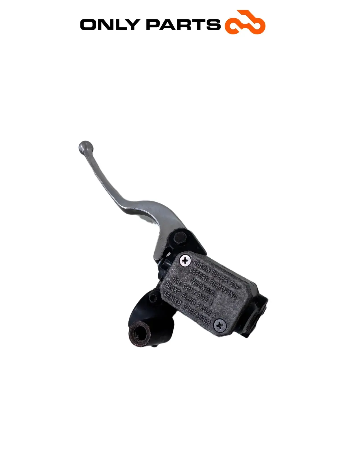 Gebrauchte Pompa freno anteriore destra + leva Yamaha X-max 125cc 2014 Grigio opaco — echtes Foto 2