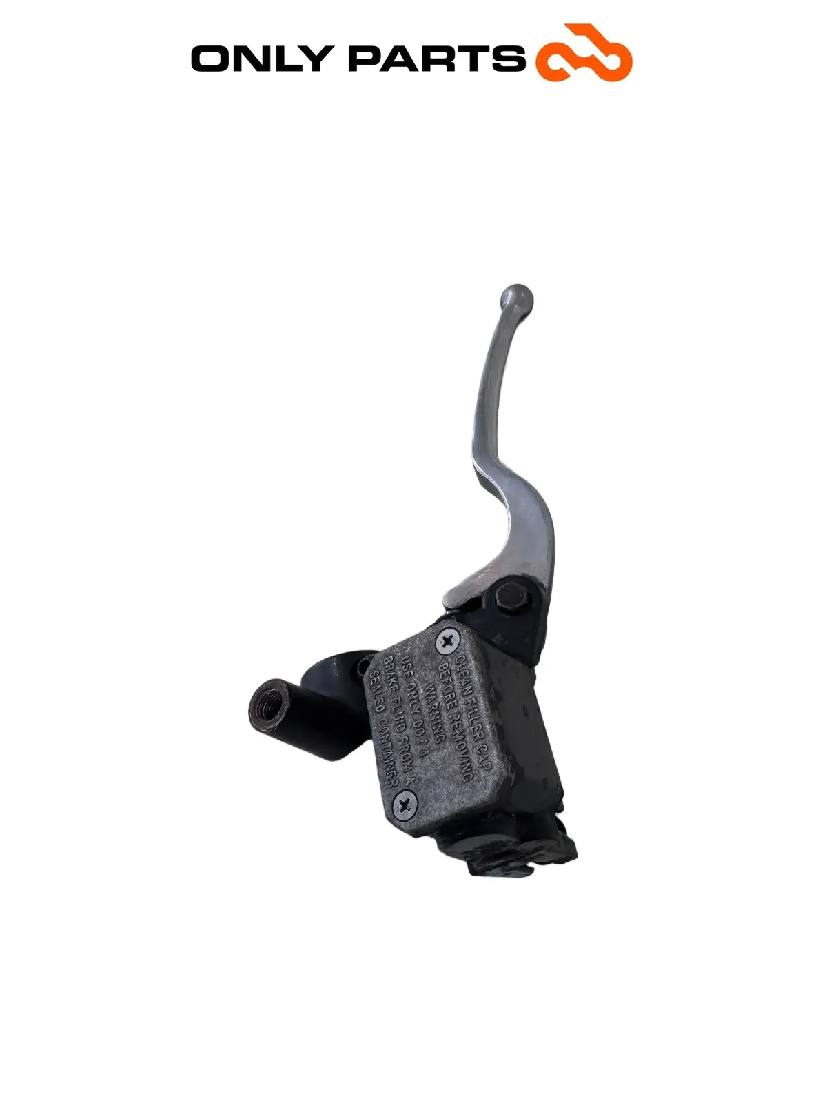 Gebrauchte Pompa freno anteriore destra + leva Yamaha X-max 125cc 2014 Grigio opaco — echtes Foto 3