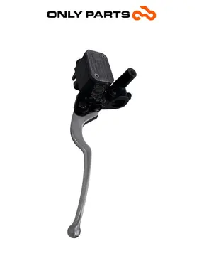Gebrauchte Pompa freno anteriore destra + leva Yamaha X-max 125cc 2014 Grigio opaco — echtes Foto 5