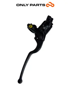 Gebrauchte Pompa freno anteriore destra + leva Yamaha X-max 125cc 2014 Grigio opaco — echtes Foto 6