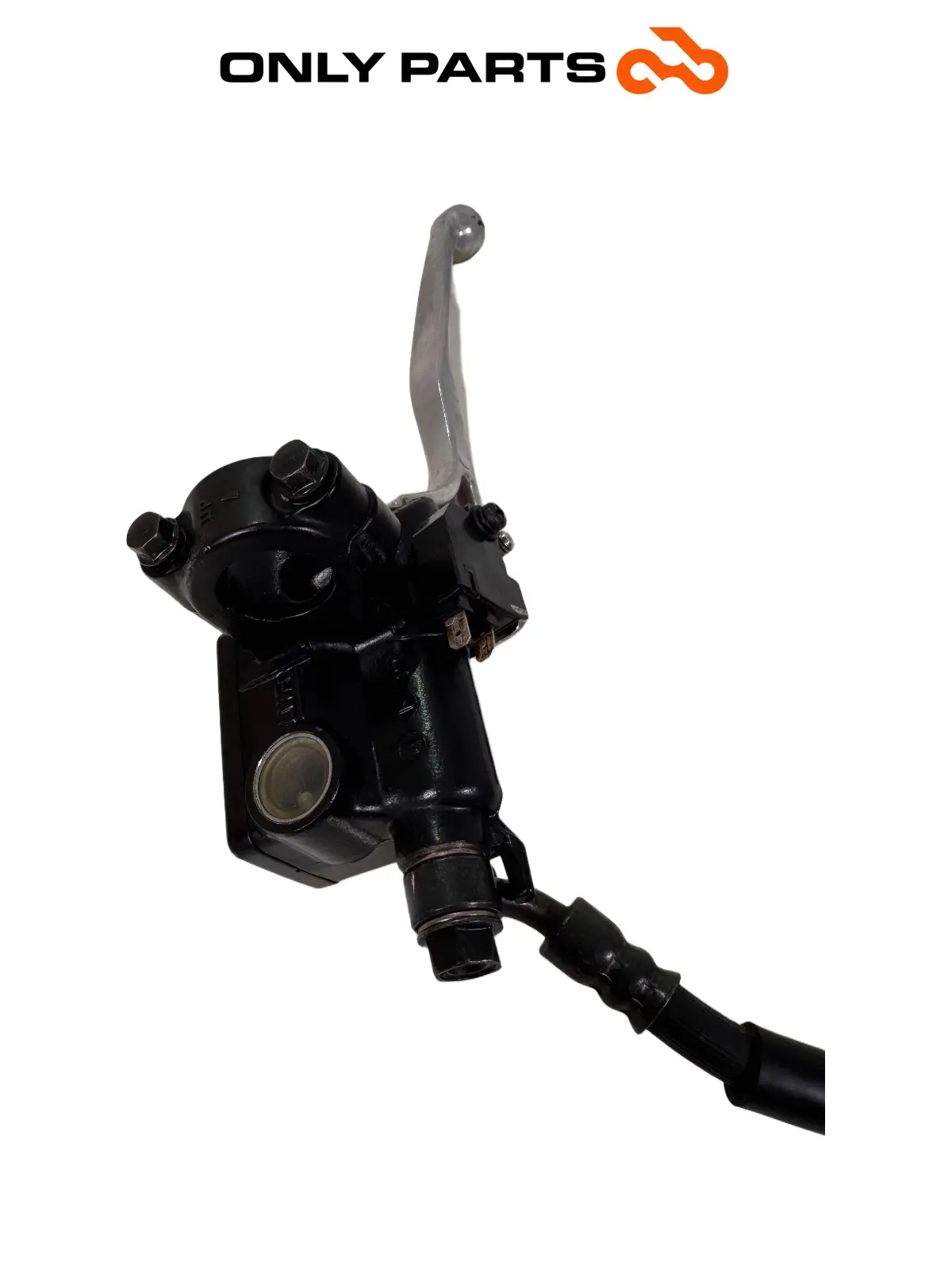 Gebrauchte pompa freno anteriore DX Honda CB 500 F 500cc 2014 Nero — echtes Foto 5