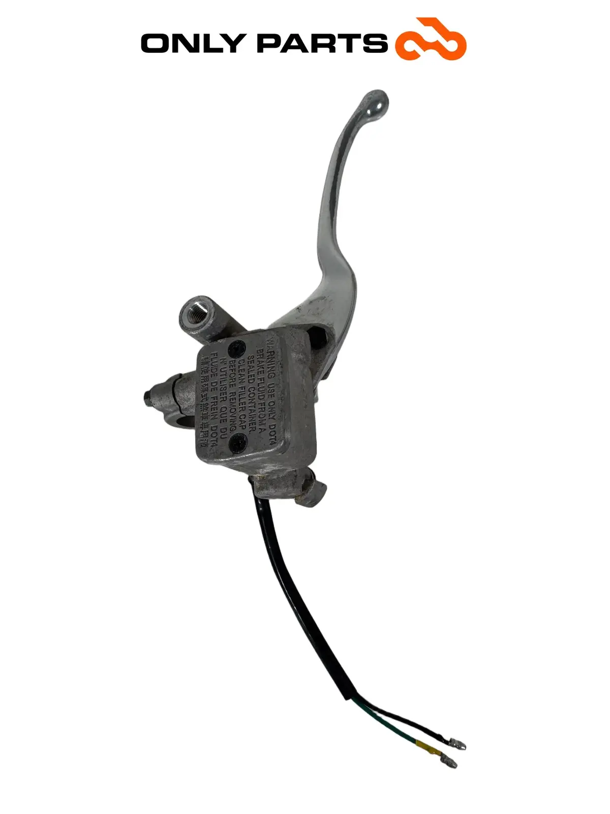 Gebrauchte Pompa freno posteriore + Leva freno SX Kymco People S 300cc 2021 Grigio — echtes Foto 2
