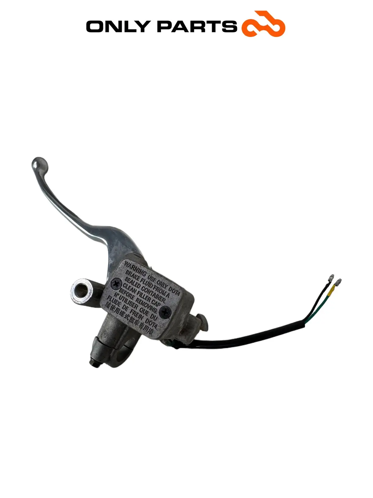 Gebrauchte Pompa freno posteriore + Leva freno SX Kymco People S 300cc 2021 Grigio — echtes Foto 5
