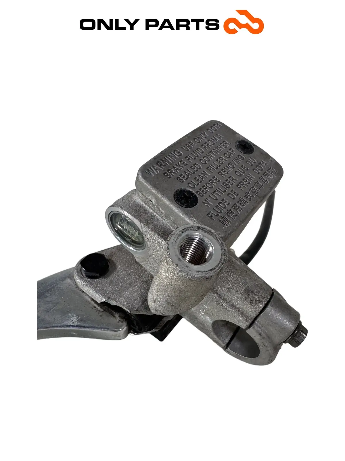 Gebrauchte Pompa freno posteriore + Leva freno SX Kymco People S 300cc 2021 Grigio — echtes Foto 9