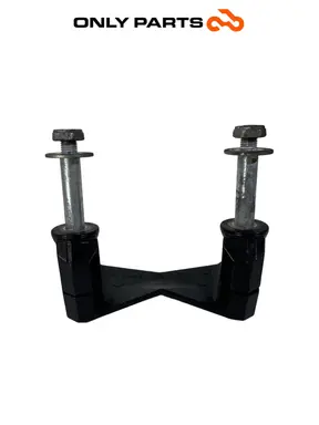 Gebrauchte Ponte manubrio / Riser Kawasaki Z 750cc 2004 Nera — echtes Foto 8