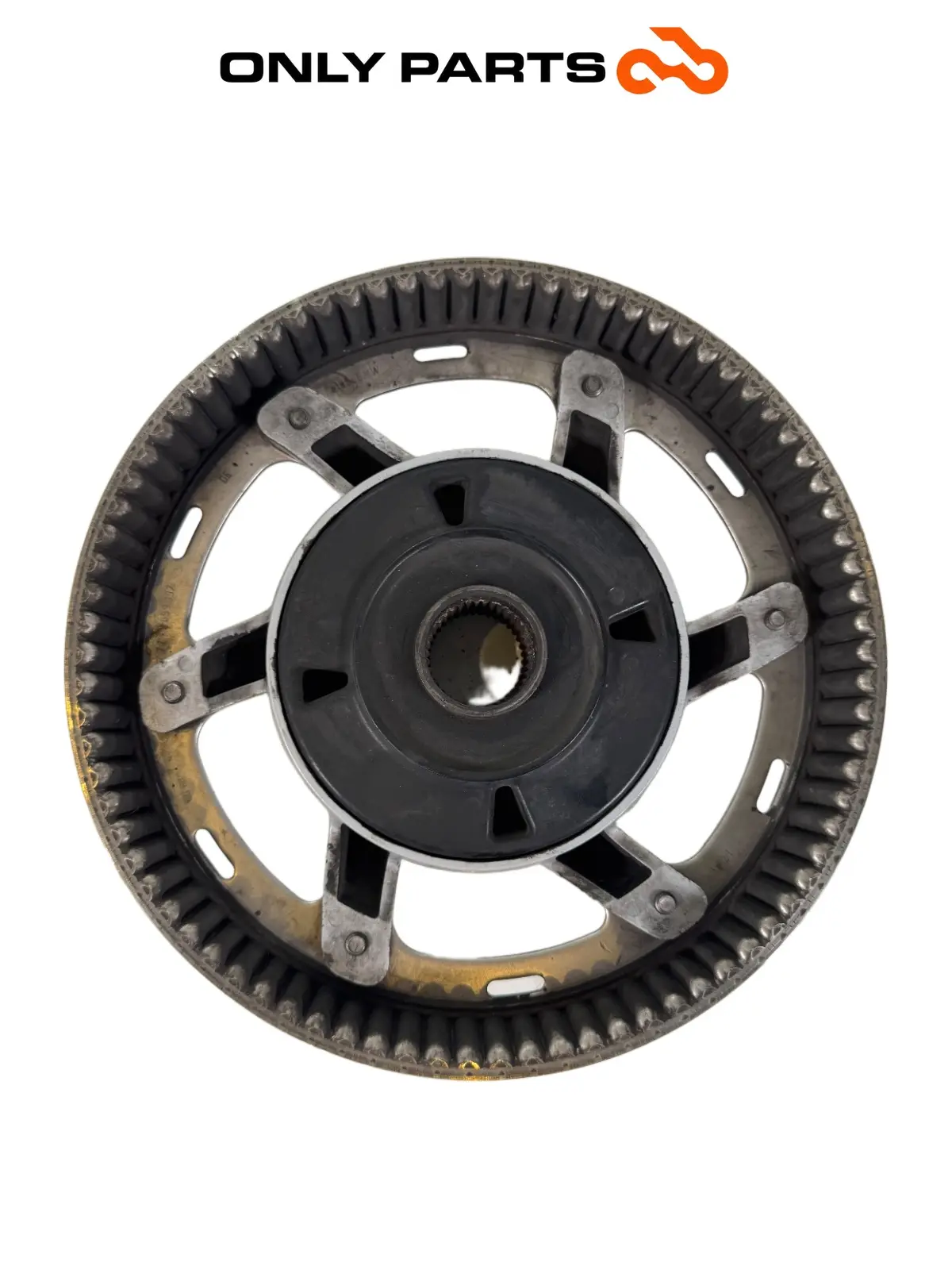 RIEMPOELIE TANDWIEL AANDRIJVING BMW F 650 CS 2001 OEM BMW F 650 CS 2001 Grigio tweedehands — echte foto 10