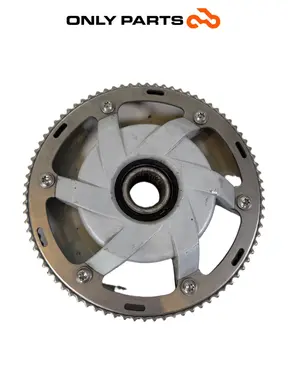 RIEMPOELIE TANDWIEL AANDRIJVING BMW F 650 CS 2001 OEM BMW F 650 CS 2001 Grigio tweedehands — echte foto 3