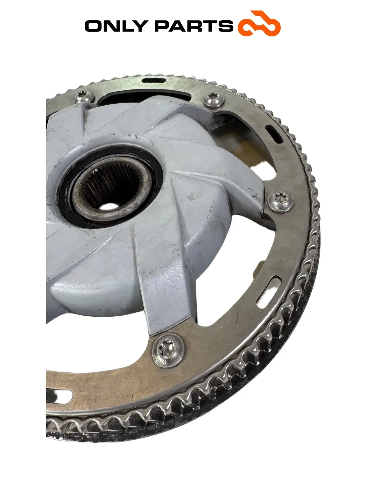 RIEMPOELIE TANDWIEL AANDRIJVING BMW F 650 CS 2001 OEM BMW F 650 CS 2001 Grigio tweedehands — echte foto 4