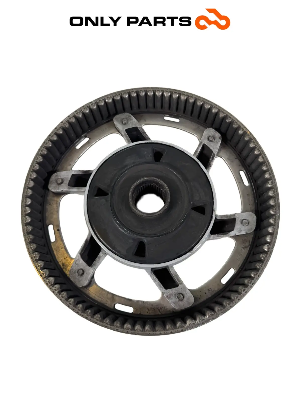 RIEMPOELIE TANDWIEL AANDRIJVING BMW F 650 CS 2001 OEM BMW F 650 CS 2001 Grigio tweedehands — echte foto 6