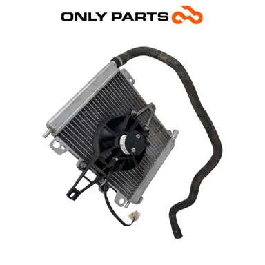 Radiatore acqua + ventola Aprilia Scarabeo 300cc 2010 Bianco usato — foto reale 7