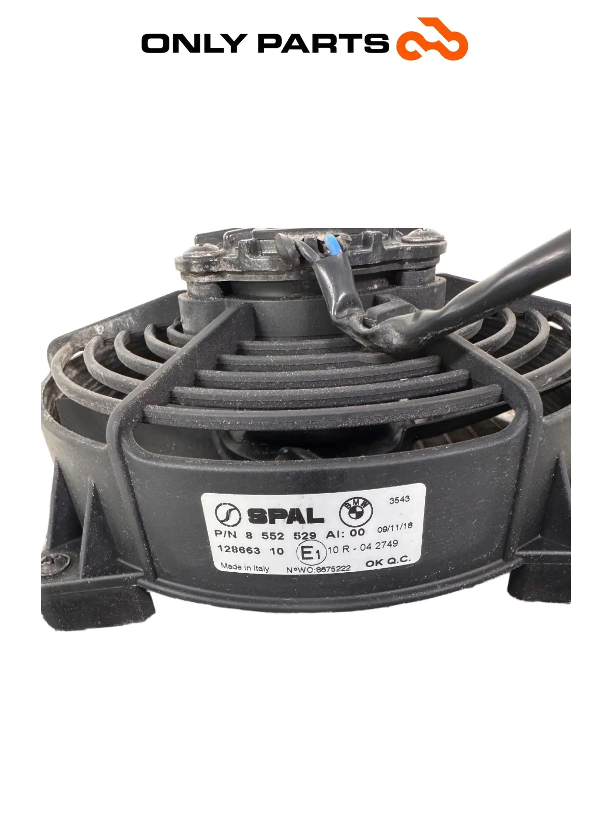 Gebrauchte Radiatore acqua + ventola BMW C 400 X 400cc 2020 Blu — echtes Foto 12