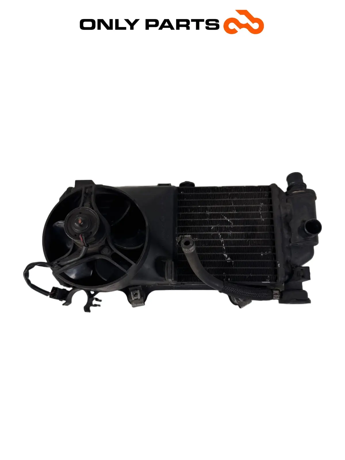 CHLADIČ VODY S VENTILÁTOREM BMW F 650 CS 2001 BMW F 650 CS 2001 Grigio použitý — skutečná fotka 10