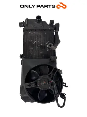 CHLADIČ VODY S VENTILÁTOREM BMW F 650 CS 2001 BMW F 650 CS 2001 Grigio použitý — skutečná fotka 11