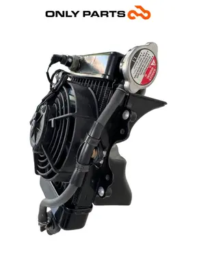 Radiatore acqua + ventola Honda Sh 125cc 2004 Rosso de segunda mano — foto real 7